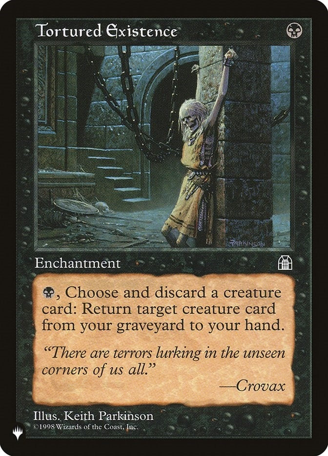 Tortured Existence (LIST)