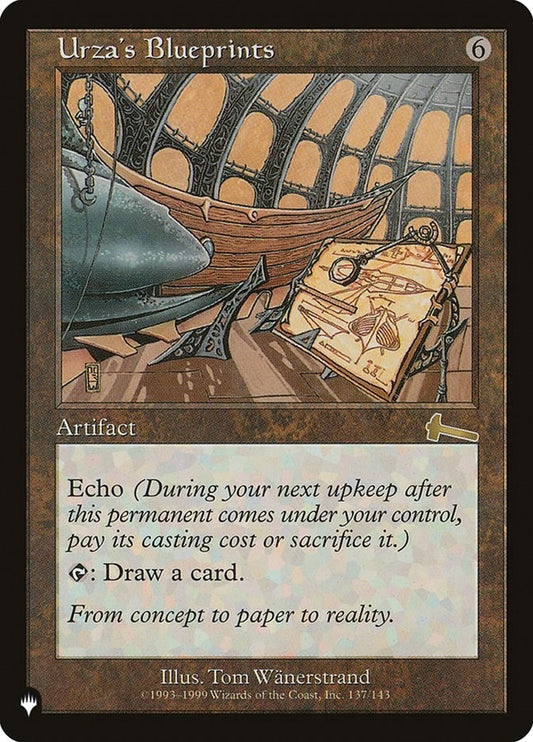 Urza's Blueprints (137/143) (LIST)