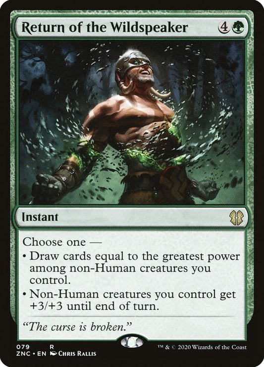 Return of the Wildspeaker (79) (ZNC)