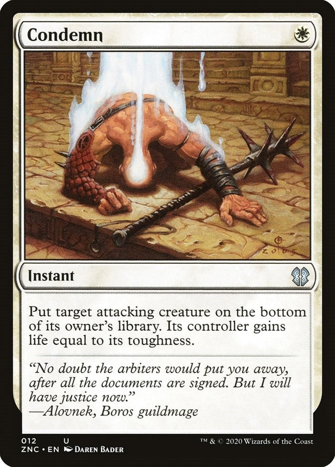 Condemn (12) (ZNC)