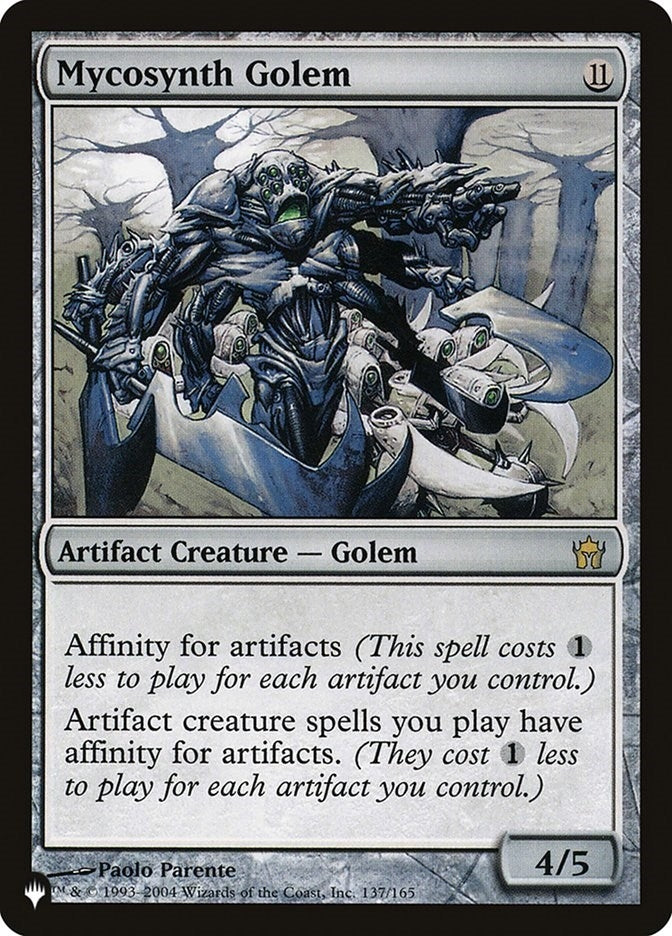 Mycosynth Golem (137/165) (LIST)