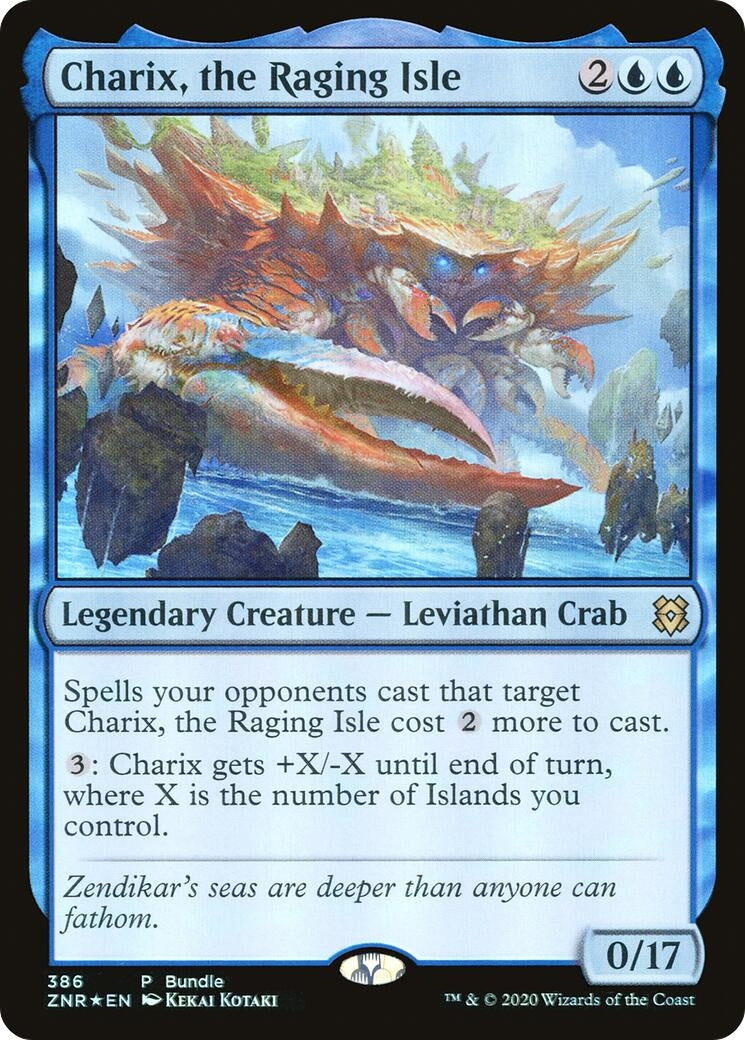 Charix, the Raging Isle (ZNR Bundle) (386) (UMP)