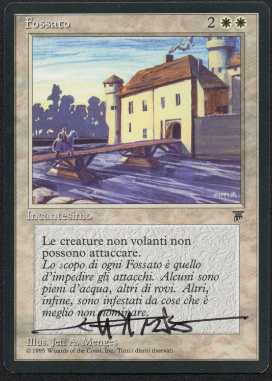 Moat Italian - Fossato NM - Signed