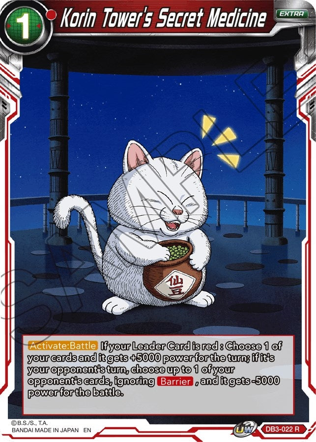 Korin Tower's Secret Medicine (DB3-022) (Draft Box 06 - Giant Force) (DB3)