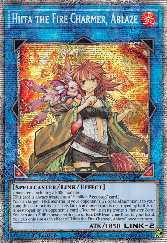 Hiita the Fire Charmer, Ablaze (Starlight Rare) (PHRA-EN100) (PHRA)