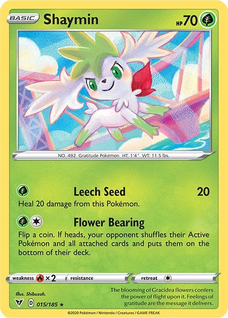 Shaymin (015/185) (SWSH04)