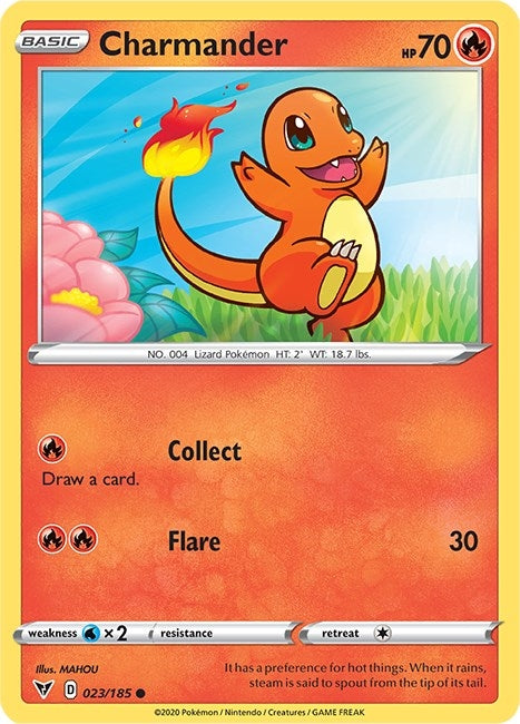 Charmander (023/185) (SWSH04)