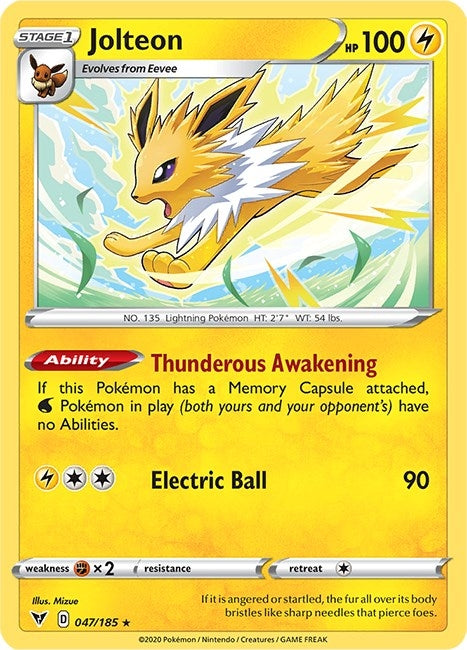 Jolteon (047/185) (SWSH04)