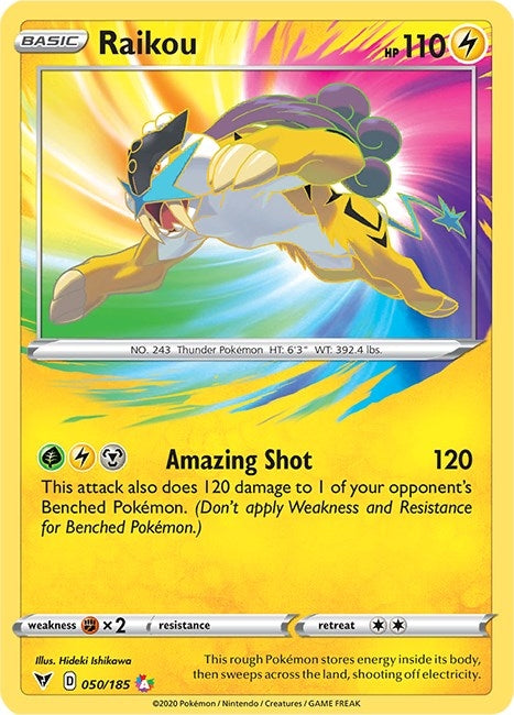 Raikou (050/185) (SWSH04)