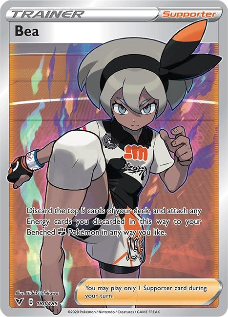 Bea (Full Art) (180/185) (SWSH04)