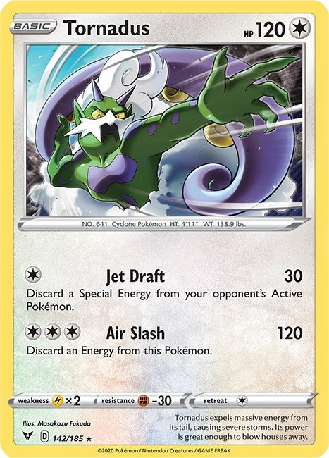 Tornadus (142/185) (SWSH04)
