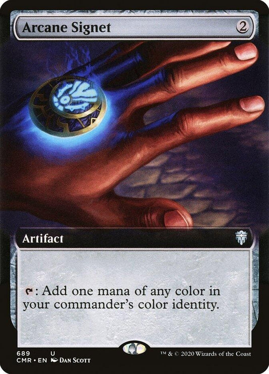 Arcane Signet (Extended Art) (689) (CMR)