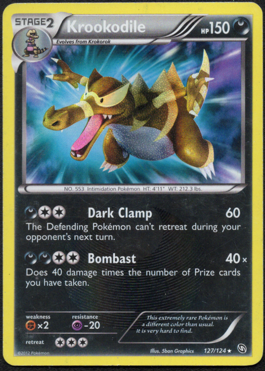 Krookodile (127/124) (DRX)