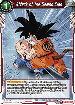 Attack of the Demon Clan (BT12-025) (Vicious Rejuvenation) (DBS-B12)