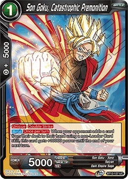Son Goku, Catastrophic Premonition (BT12-127) (Vicious Rejuvenation) (DBS-B12)