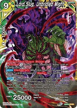 Lord Slug, Unbridled Might (EX16-10) (Expansion Deck Box Set 16: Ultimate Deck) (DBS-BE16)
