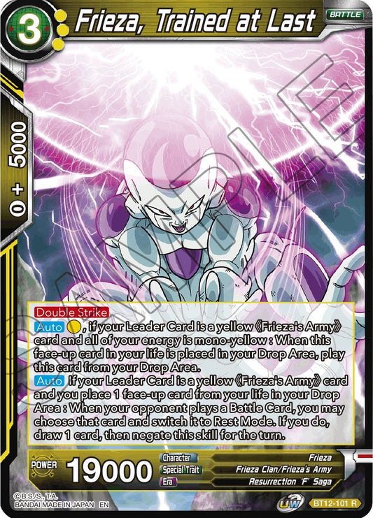 Frieza, Trained at Last (BT12-101) (Vicious Rejuvenation) (DBS-B12)