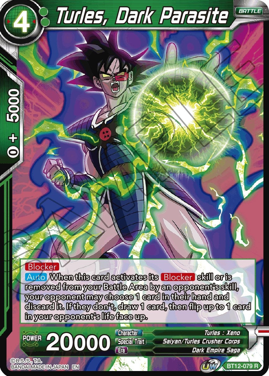 Turles, Dark Parasite (BT12-079) (Vicious Rejuvenation) (DBS-B12)