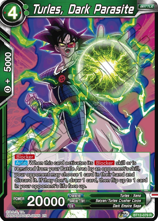 Turles, Dark Parasite (BT12-079) (Vicious Rejuvenation) (DBS-B12)