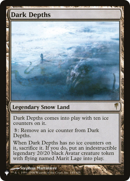 Dark Depths (145/155) (LIST)