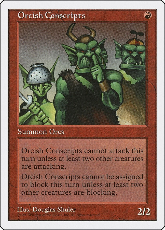 Orcish Conscripts (5ED)