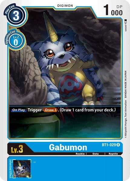 Gabumon - BT1-029 (BT1-029 R) (BT01-03A)