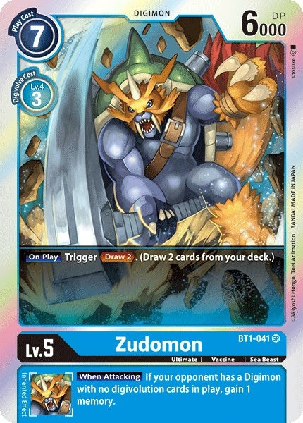 Zudomon - BT1-041 (BT1-041 SR) (BT01-03A)