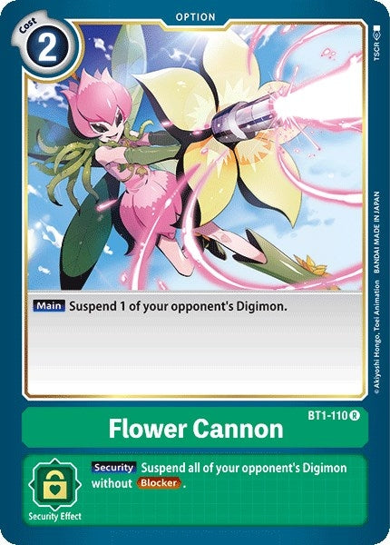 Flower Cannon (BT1-110 R) (BT01-03A)