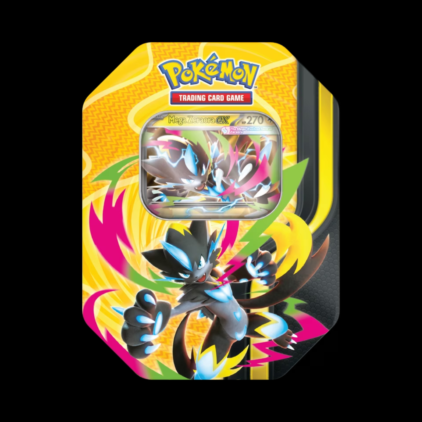 Pokemon Mega Forces Tin Mega Zeraora