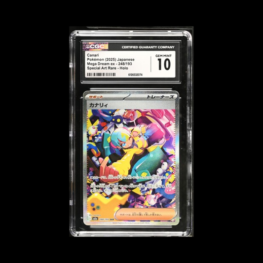 Pokemon JP Slab Canari 248 CGC 10 Gem 2025