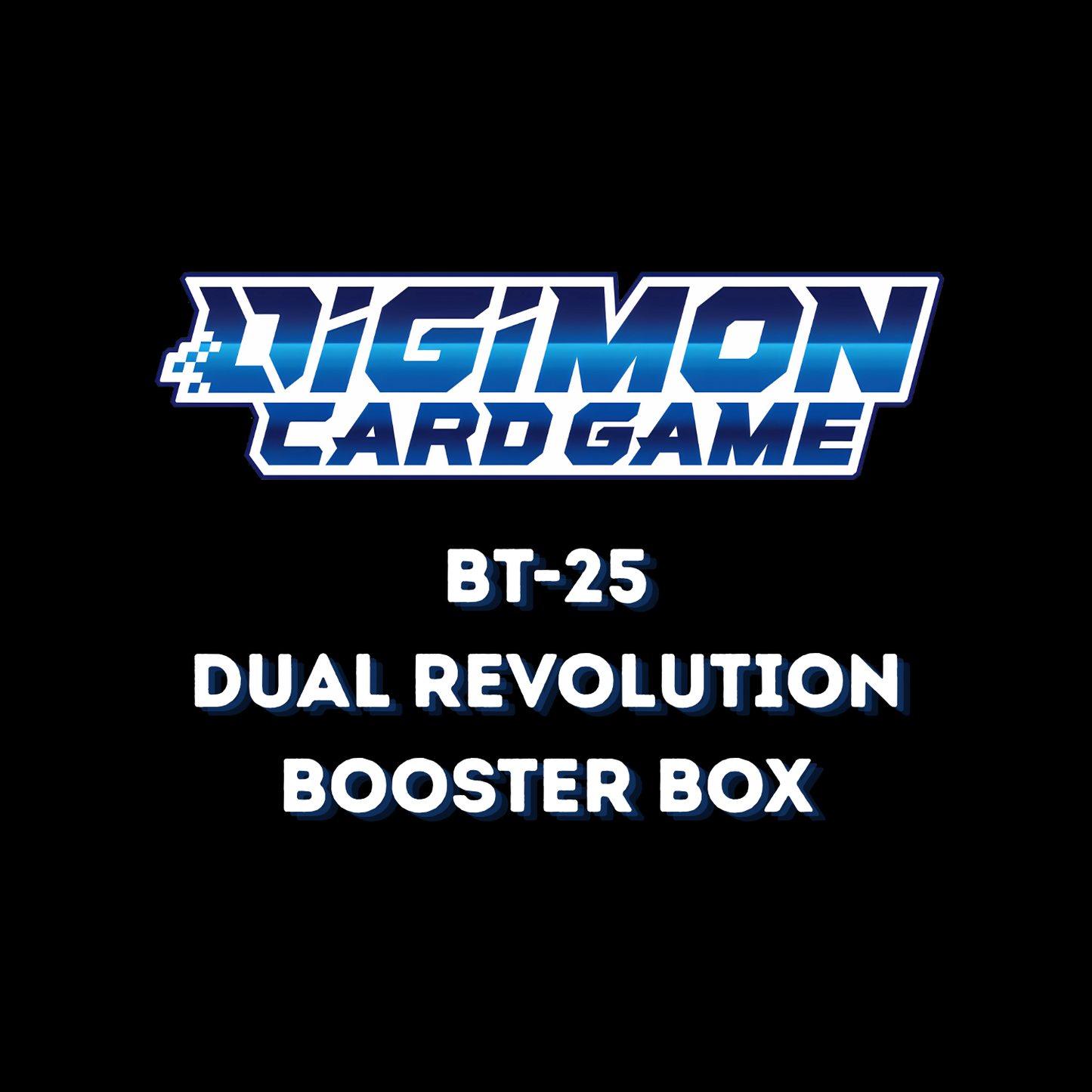 Digimon BT-25 Dual Revolution Booster Box (Ships May 22nd)