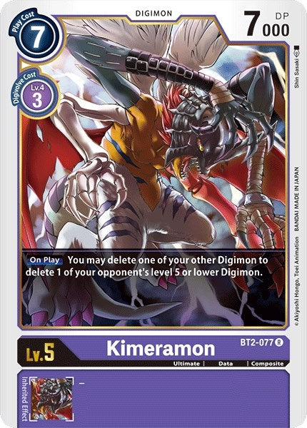 Kimeramon (BT2-077 R) (BT01-03A)