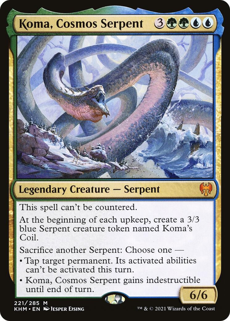 Koma, Cosmos Serpent (221) (KHM)