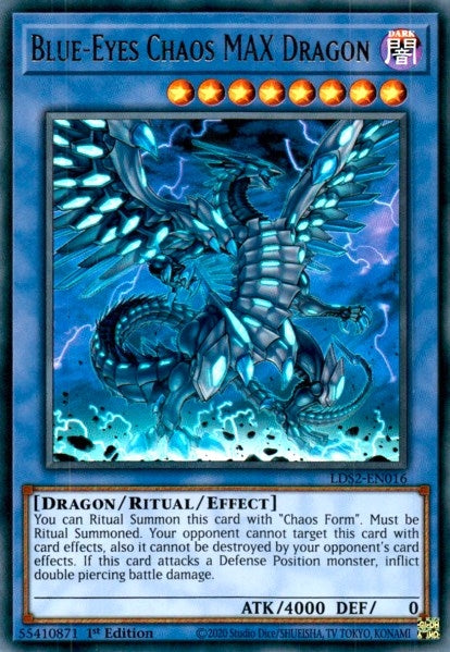 Blue-Eyes Chaos MAX Dragon (LDS2-EN016) (LDS2)