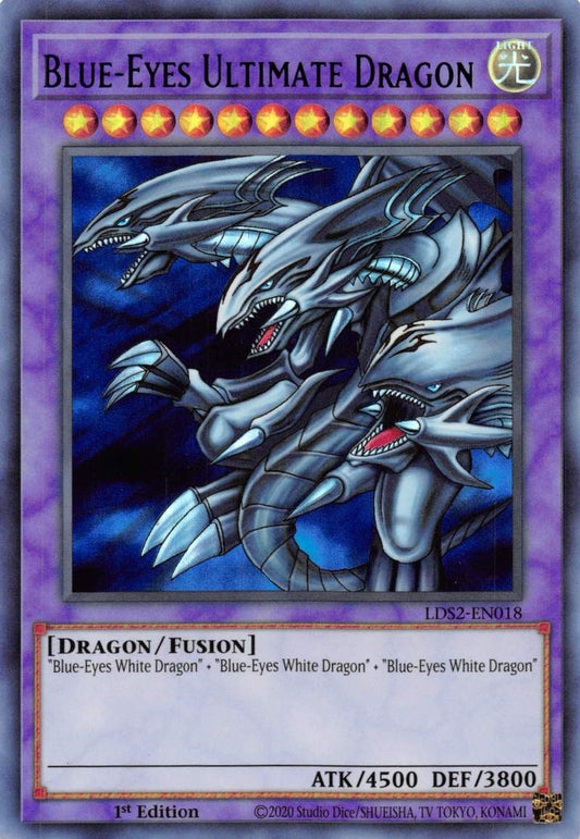 Blue-Eyes Ultimate Dragon (Purple) (LDS2-EN018) (LDS2)
