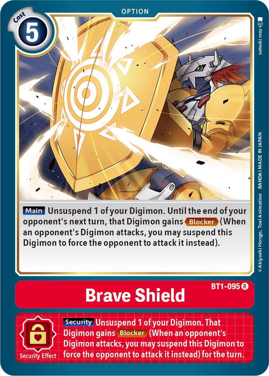 Brave Shield (BT1-095 R) (BT01-03B)