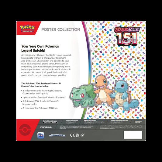 Pokemon Scarlet & Violet 151 Poster Collection