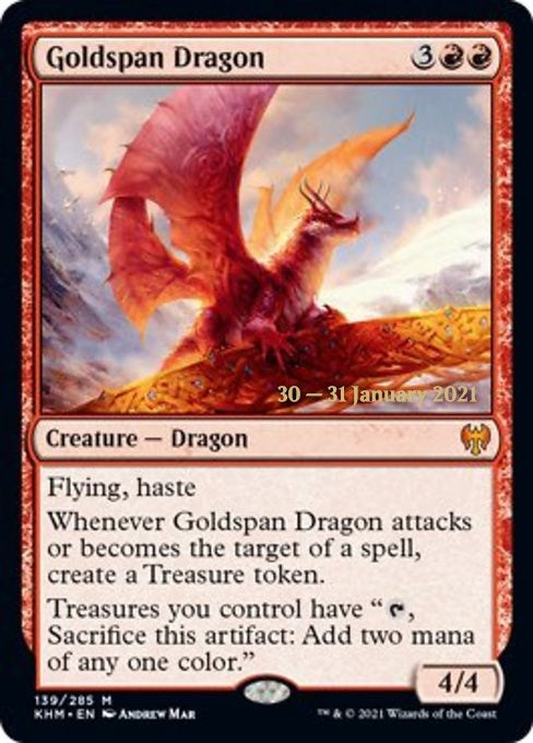 Goldspan Dragon (139) (PRE)