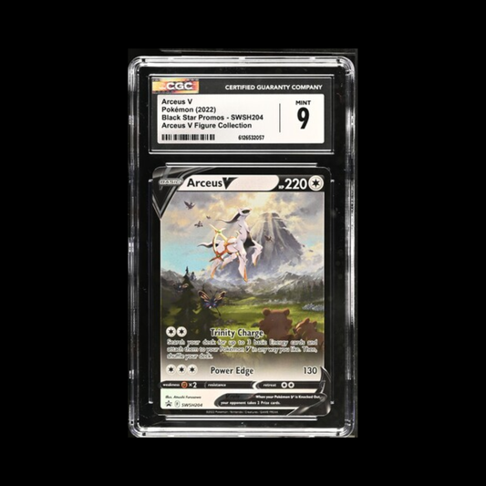 Pokemon Slab Arceus V SWSH204 CGC 9 Mint 2022
