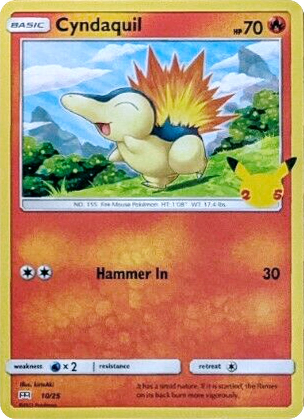 Cyndaquil (010/025) (M21)