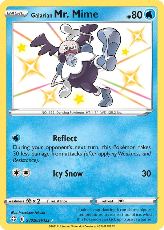 Galarian Mr. Mime (SV020/SV122) (SHFSV)