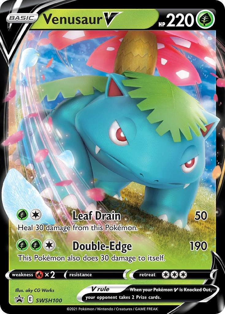 Venusaur V - SWSH100 (SWSH100) (SWSD)