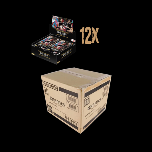 One Piece Emperors In The New World 12x Booster Box Sealed Case OP-09