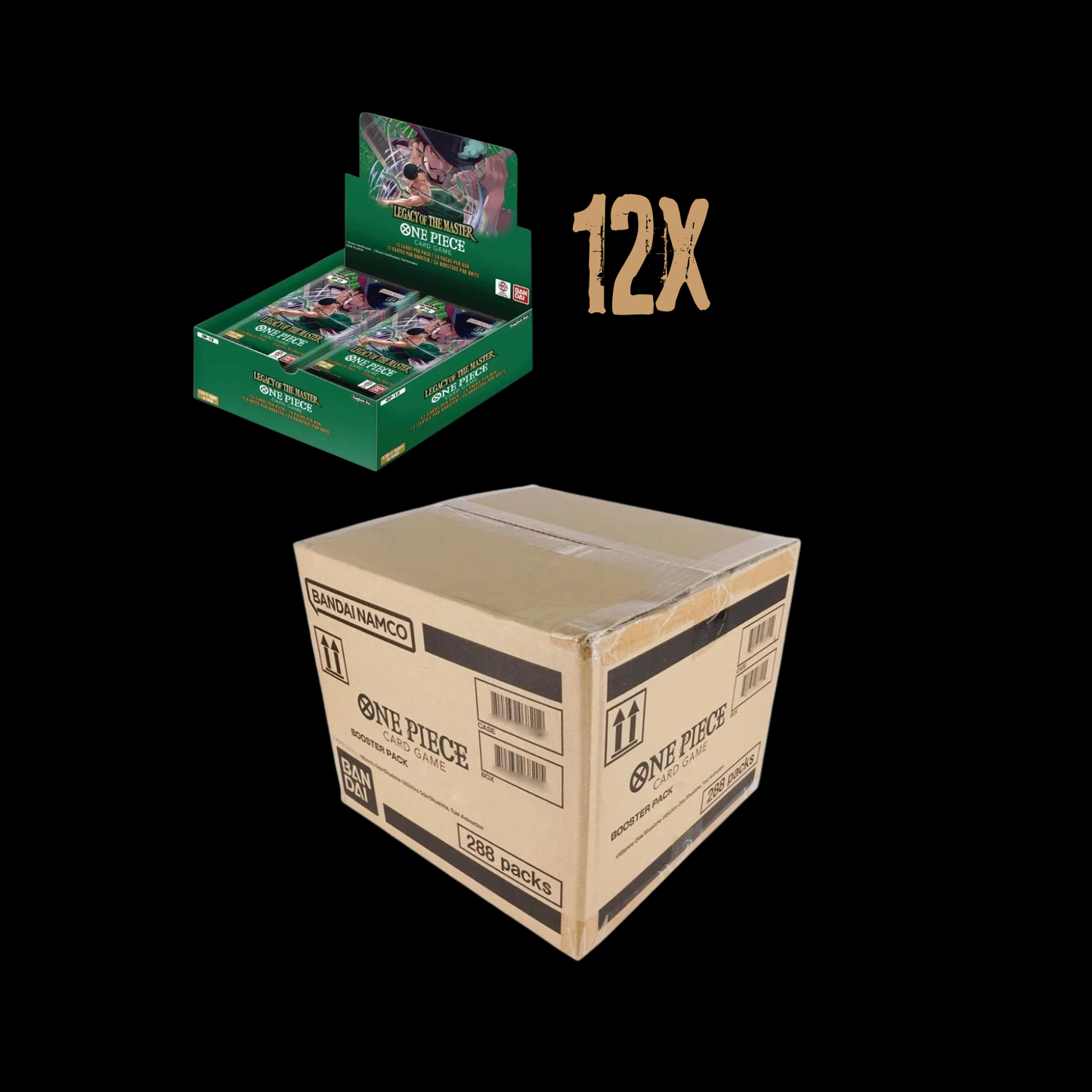 One Piece Legacy Of The Master 12x Booster Box Sealed Case OP-12