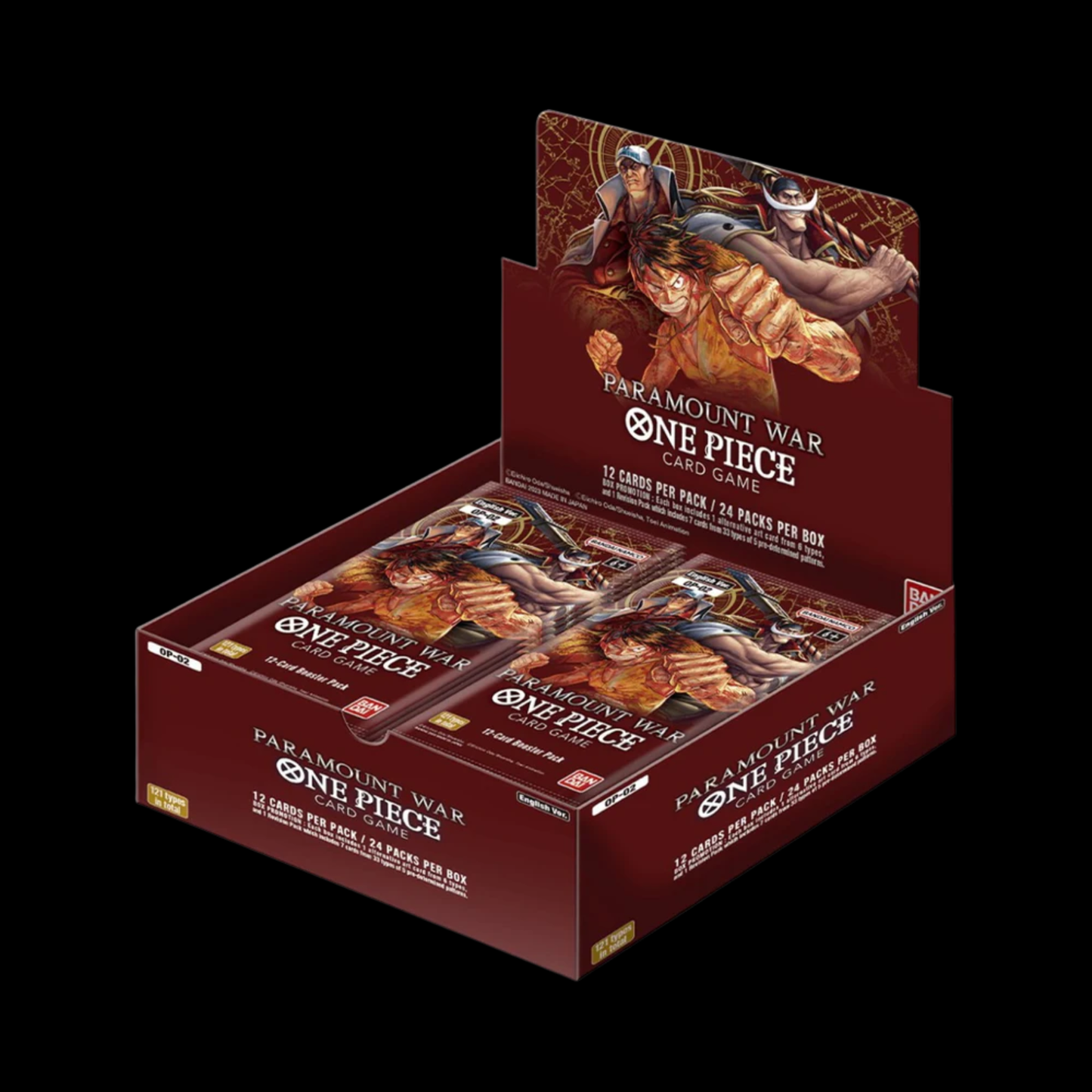 One Piece Paramount War Booster Box OP-02