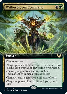 Witherbloom Command (Extended Art) (356) (STX)