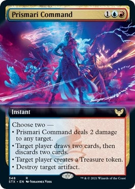 Prismari Command (Extended Art) (348) (STX)