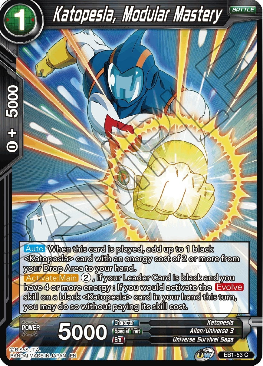 Katopesla, Modular Mastery (EB1-53) (Battle Evolution Booster) (EB-01)