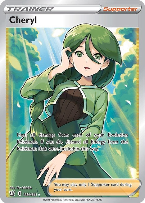 Cheryl (Full Art) (159/163) (SWSH05)