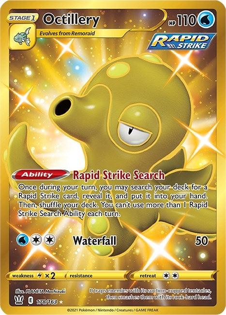 Octillery (Secret) (178/163) (SWSH05)